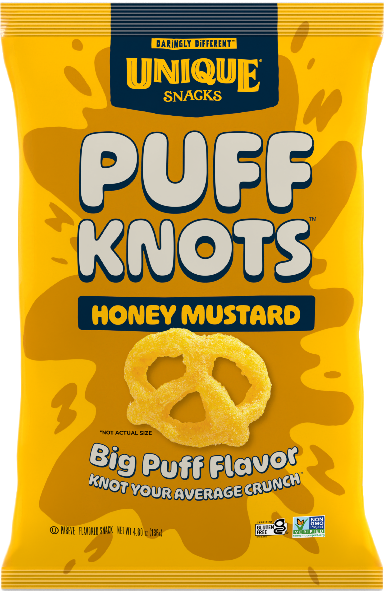 Puff Knots Honey Mustard